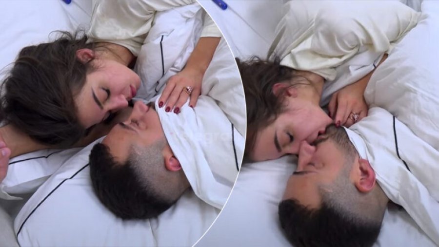 Momente romantike mes Jozit dhe Loredanës në suitë