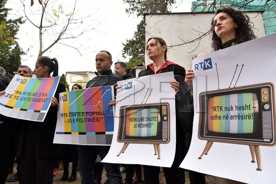 Mbi 700 punëtorë pa paga, Sindikata e RTK-së letër publike Kurtit