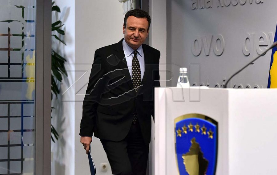 Platforma e mediave në Evropë, letër Kurtit për ndarje të buxhetit për RTK-në