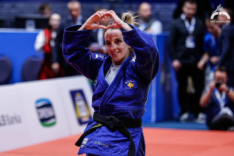 Distria Krasniqi në finale të Grand Prix Zagreb 2025