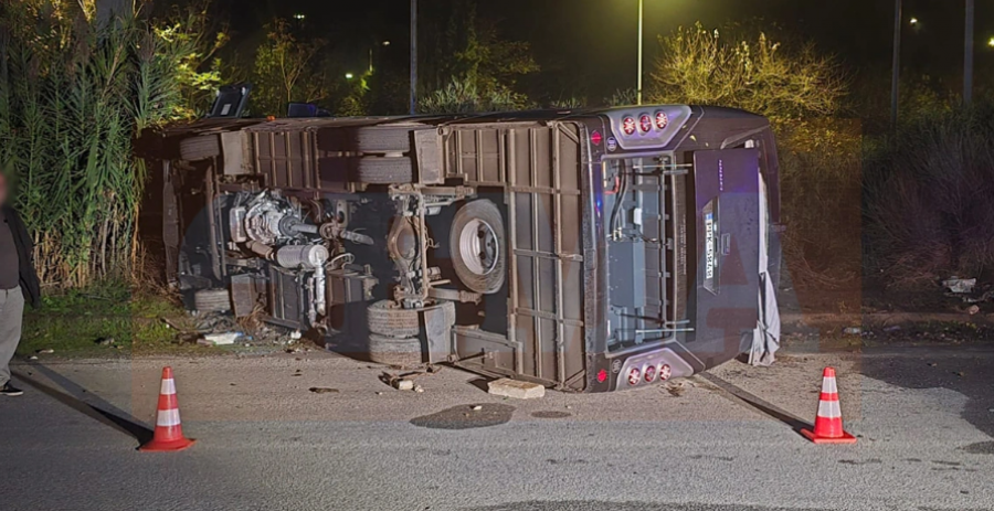  Aksidentohet autobusi me 30 pelegrinë në Greqi, raportohet për të lënduar