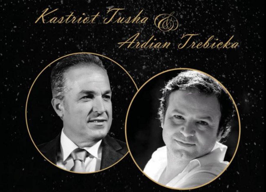 Tenori Kastriot Tusha për herë të parë me koncert në Tetovë, bashkë me Ardian Trebickën