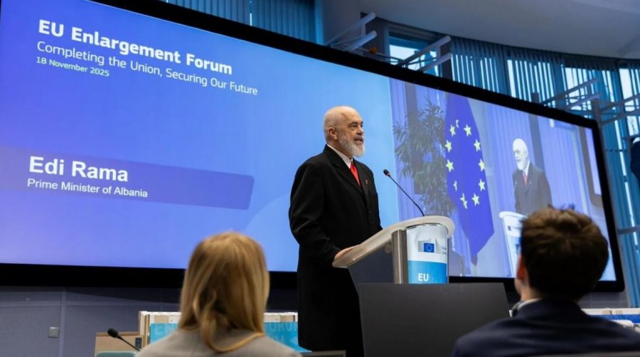 Rama në Forumin e Zgjerimit falënderon Kos: Shqipëria sjell shpirtin e madh të Evropës në tryezën e BE-së