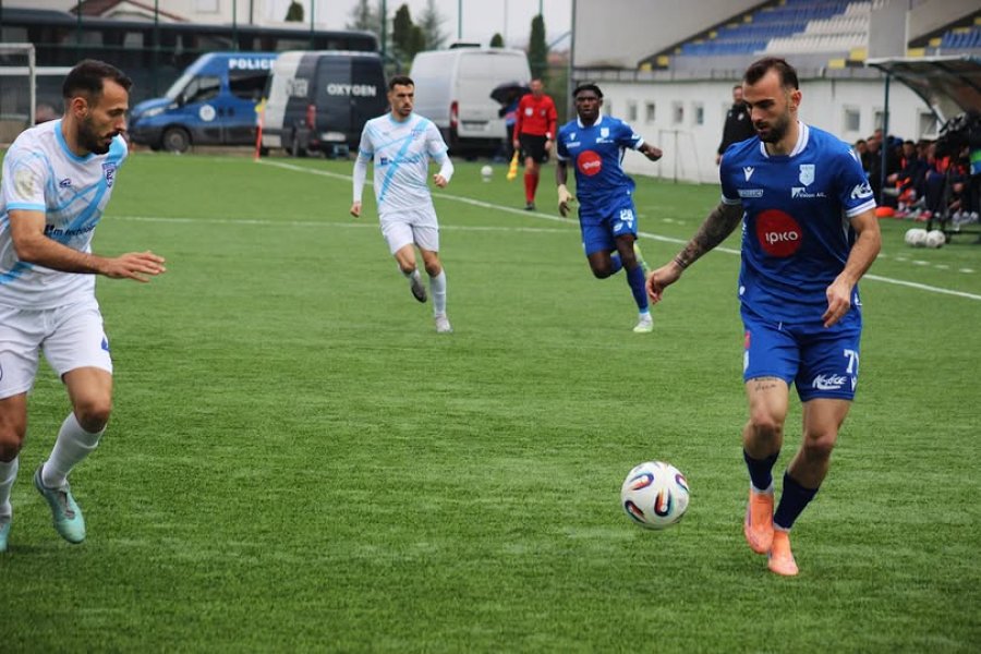 Drita fiton me rezultat komod në udhëtim te Prishtina e Re