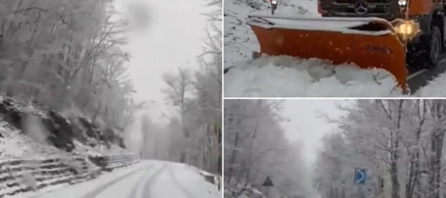 Pas reshjeve të shiut nis bora e parë në pikat turistike Theth e Razmë