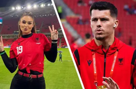 Vesa Vllasaliu dhe Mirlind Daku në pritje të një vajze