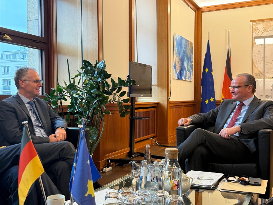 Bislimi në Gjermani, takohet me ministrin për Evropë Gunther Krichbaum