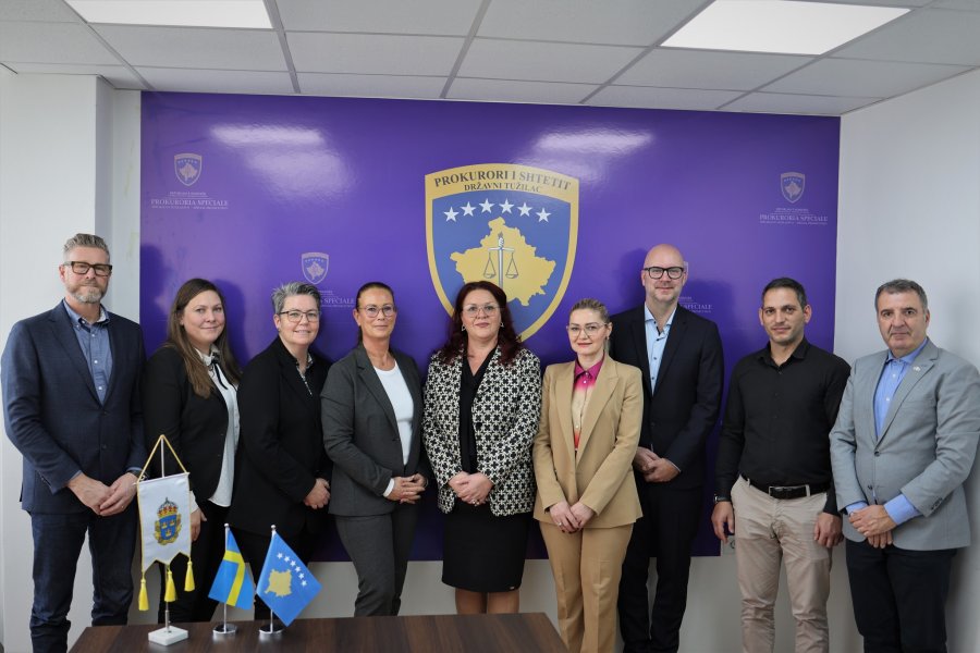 Kosova dhe Suedia thellojnë bashkëpunimin kundër krimit të organizuar