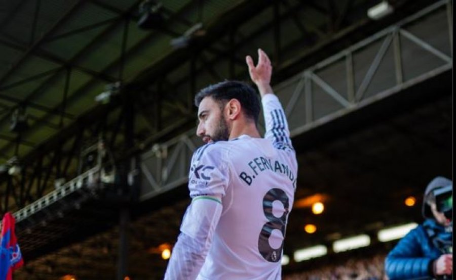 Bruno Fernandes thyen rekordin e asistimeve të Scholesit