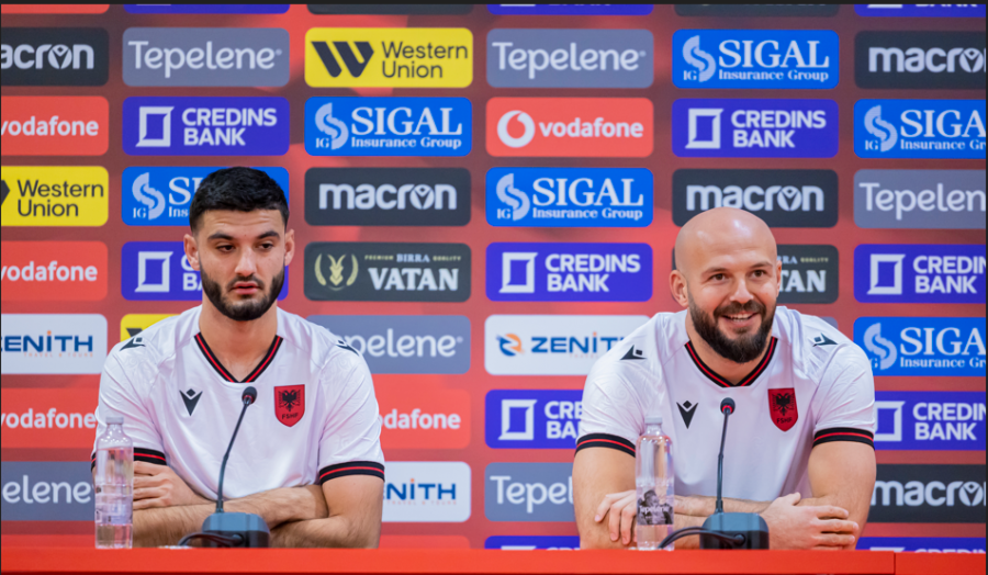 Ajeti dhe Broja flasin për ndeshjen ndaj Serbisë: Të fokusuar dhe të bashkuar për të dhënë maksimumin