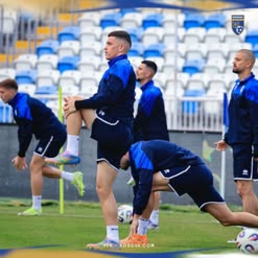 Kosova mbyll stërvitjet e fundit për Slloveninë me besim drejt fitore