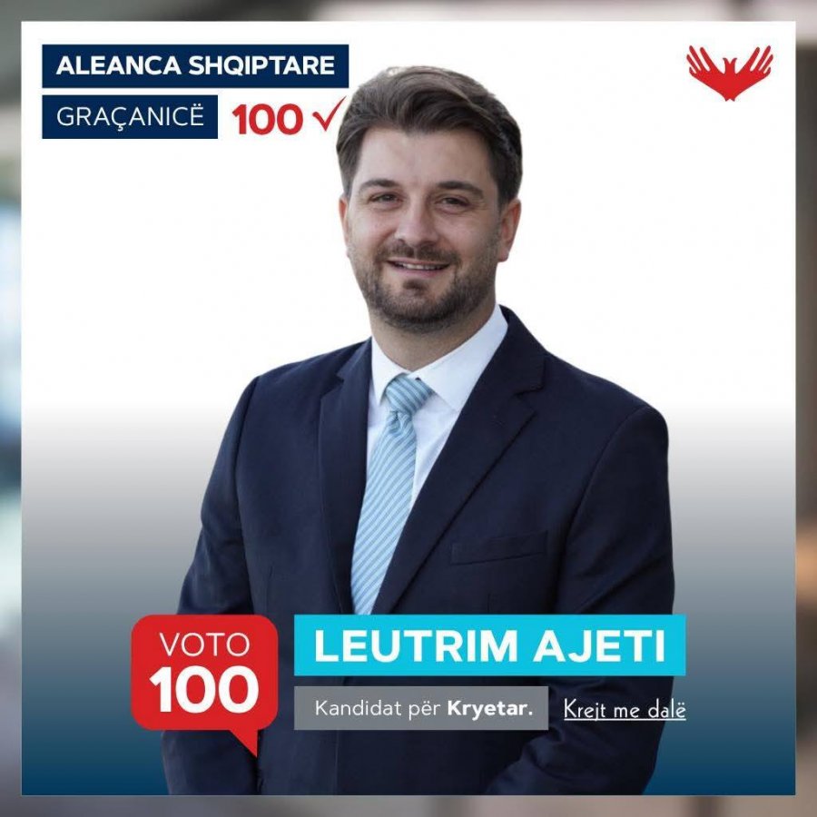 Aleanca Shqiptare prin në Graçanicë nga rezultatet e para