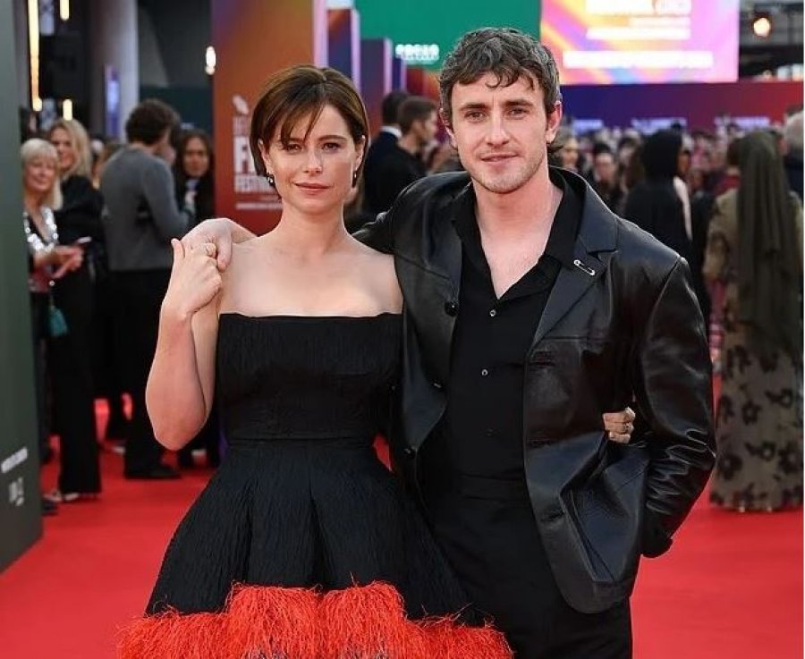 Paul Mescal dhe Jessie Buckley mahnitin në premierën e filmit “Hamnet” në Londër