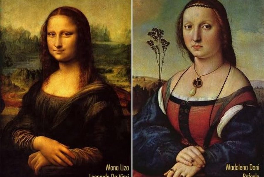 Mona Liza dhe Madalena Doni, Leonardo Da Vinçi dhe Rafaelo, gjigandët e Rilindjes përballë njëri-tjetrit