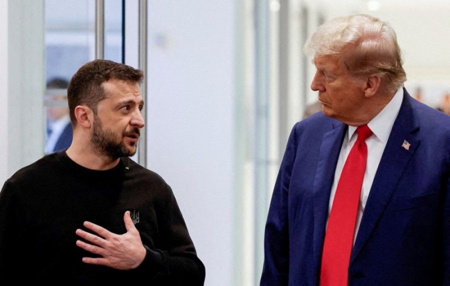 Zelensky mbërrin në Shtëpinë e Bardhë, pritet nga Trumpi