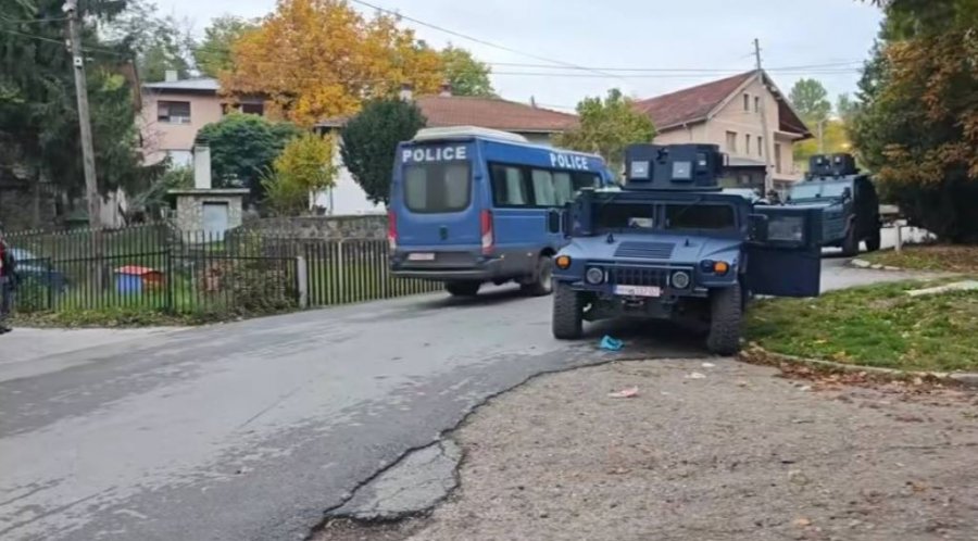 Pamje nga aksioni i Prokurorisë Speciale në Zveçan e Zubin Potok