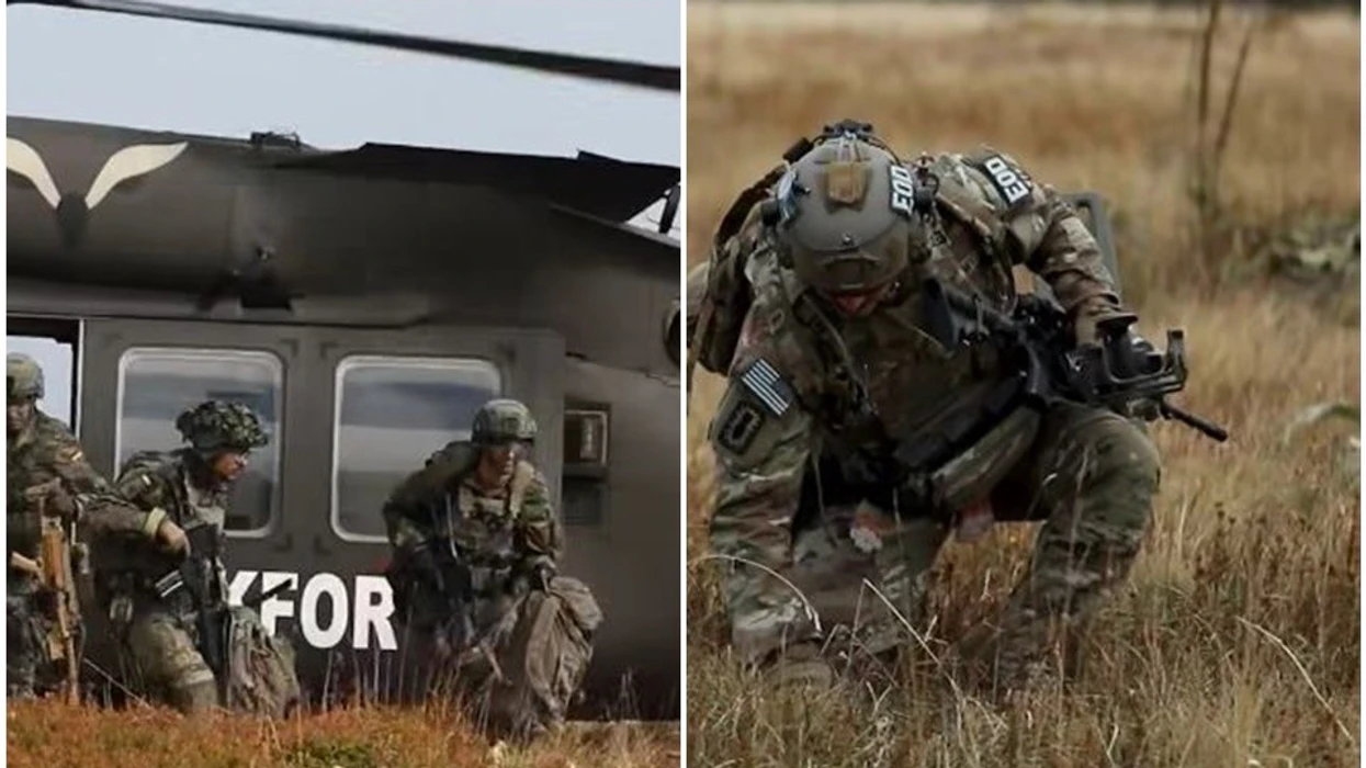 KFOR-i zhvillon stërvitje me helikopterë amerikanë në jug të Kosovës