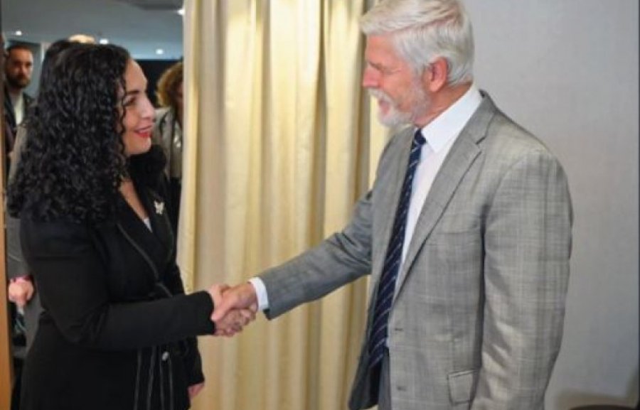 Osmani uron Çekinë, vlerëson miqësinë dhe partneritetin