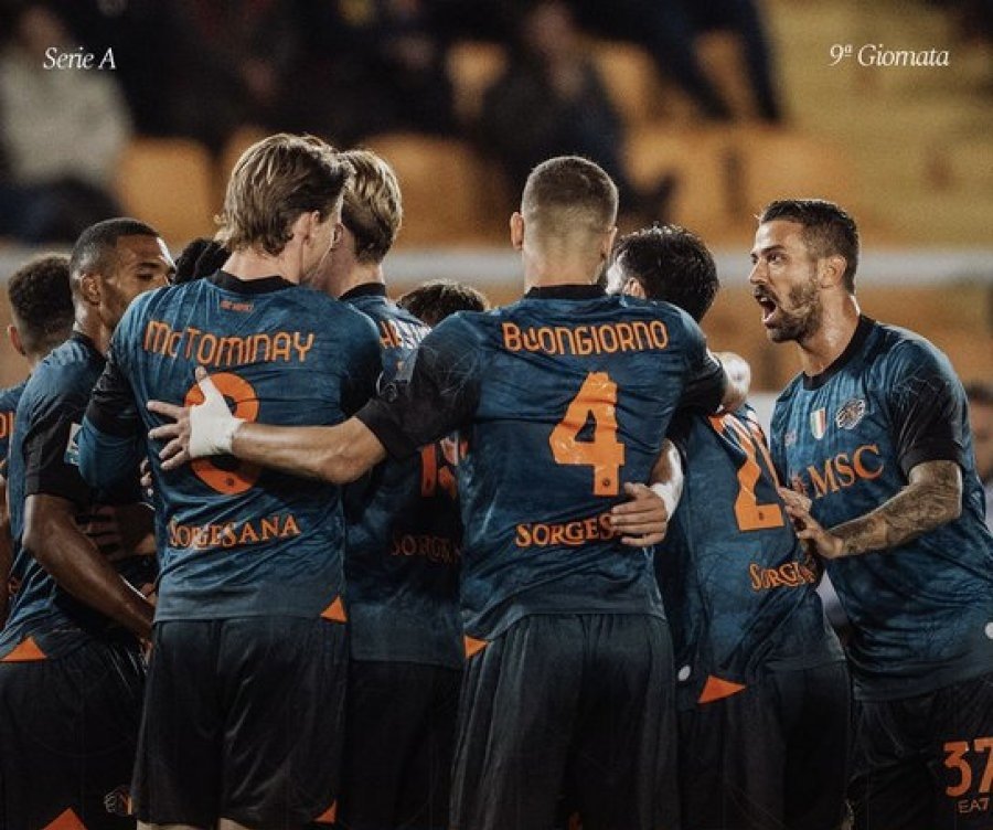 Napoli fiton minimalisht në udhëtim te Lecce