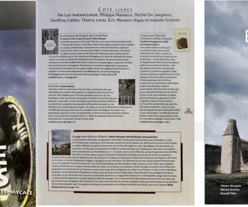 Revista franceze ”Figaro Histoire” lavdëruese mbi librin “Udhëtim midis Ilirisë dhe Shqipërisë”