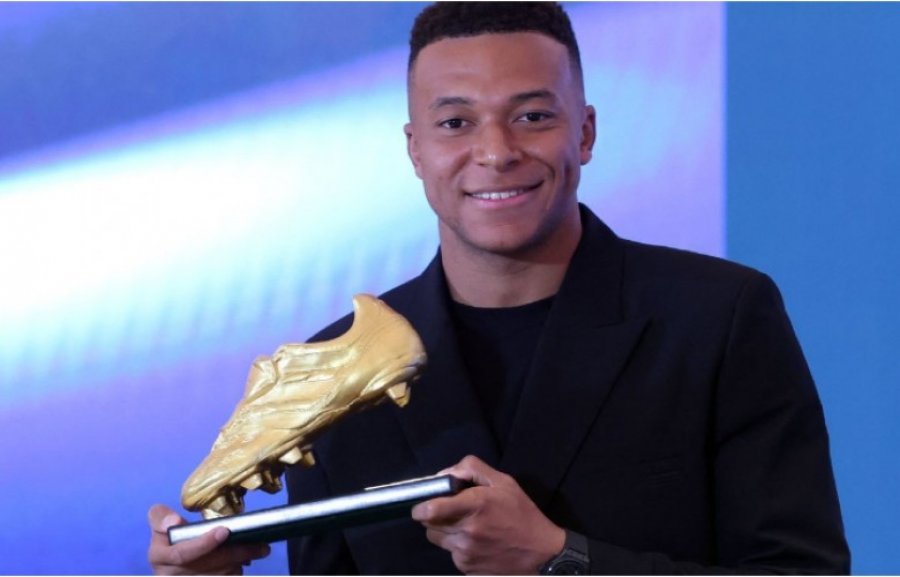 Mbappe fiton “Këpucën e Artë” për sezonin 2024-25