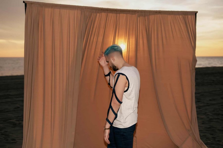 Ja arsyeja që David Dreshaj i bëri flokët blu