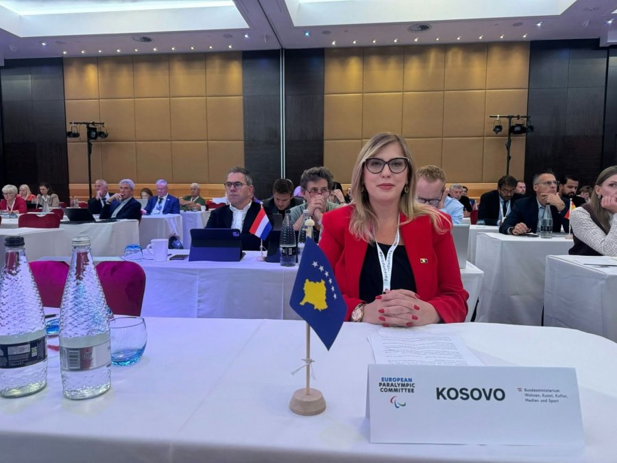 Njomza Emini zgjidhet anëtare e Bordit Ekzekutiv të Komitetit Paralimpik Evropian