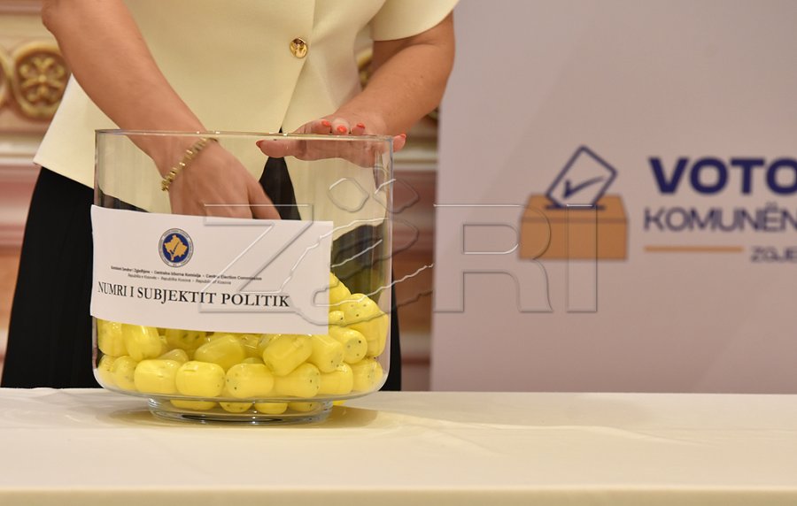 Tërhiqet shorti, kjo është renditja e partive politike në fletëvotim për zgjedhjet lokale