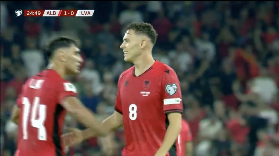 Shqipëria kalon në epërsi ndaj Letonisë, shënon Asllani