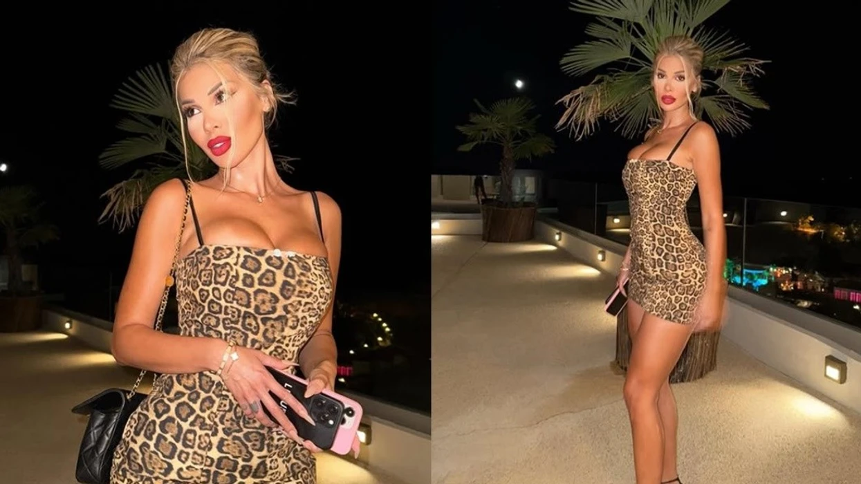 Luana Vjollca mahnit me një paraqitje elegante në fustan të shkurtë