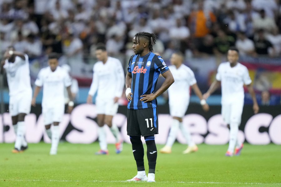 Ademola Lookman mungon sërish për Atalantën ndaj PSG-së