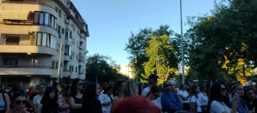 Në Shkup u protestua kundër dhunës dhe vrasjes së grave