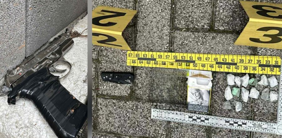 Sekuestrohen armë e substanca narkotike, në një shtëpi të braktisur në Ferizaj