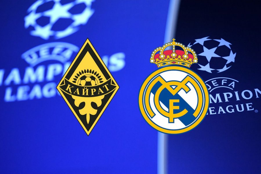 Formacionet zyrtare: Kairat Almaty – Real Madrid