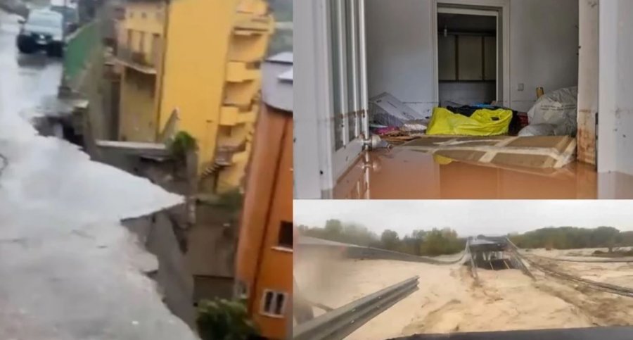 Italia është goditur nga rrëshqitjet e dheut dhe përmbytjet, ndërsa stuhia vdekjeprurëse goditi Greqinë