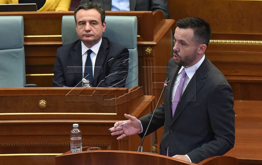 Tahiri: Kosova nuk mund të mbahet peng nga kalkulimet e Albin Kurtit