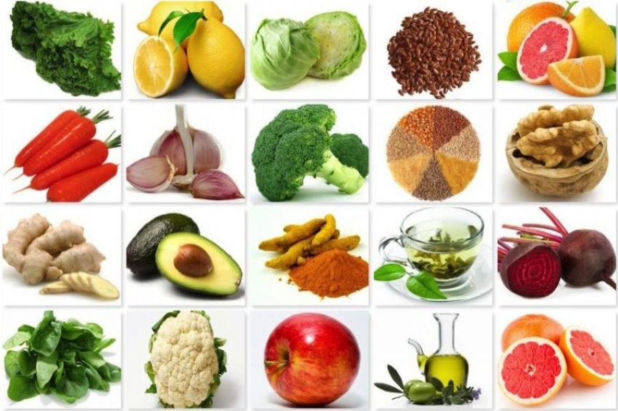 Ushqimet e shëndetshme për mëlçinë