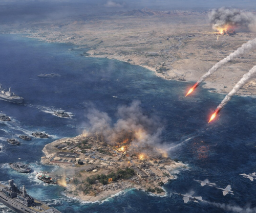 SHBA-ja godet ishullin Kharg të Iranit