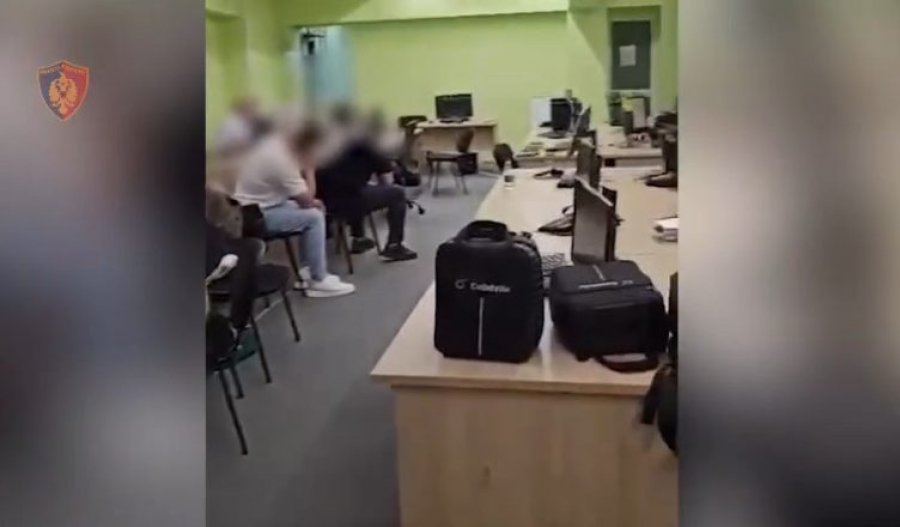 Policia e Tiranës prangos 10 persona për skemë mashtrimi me “call center”