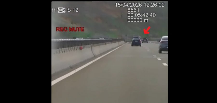 U kap duke vozitur 182km/h me veturë pa regjistrim, dënohet rëndë shoferi