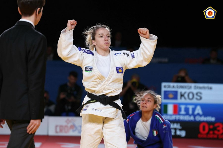  Distria Krasniqi në finale të Kampionatit Evropian – një hap larg medaljes së artë  