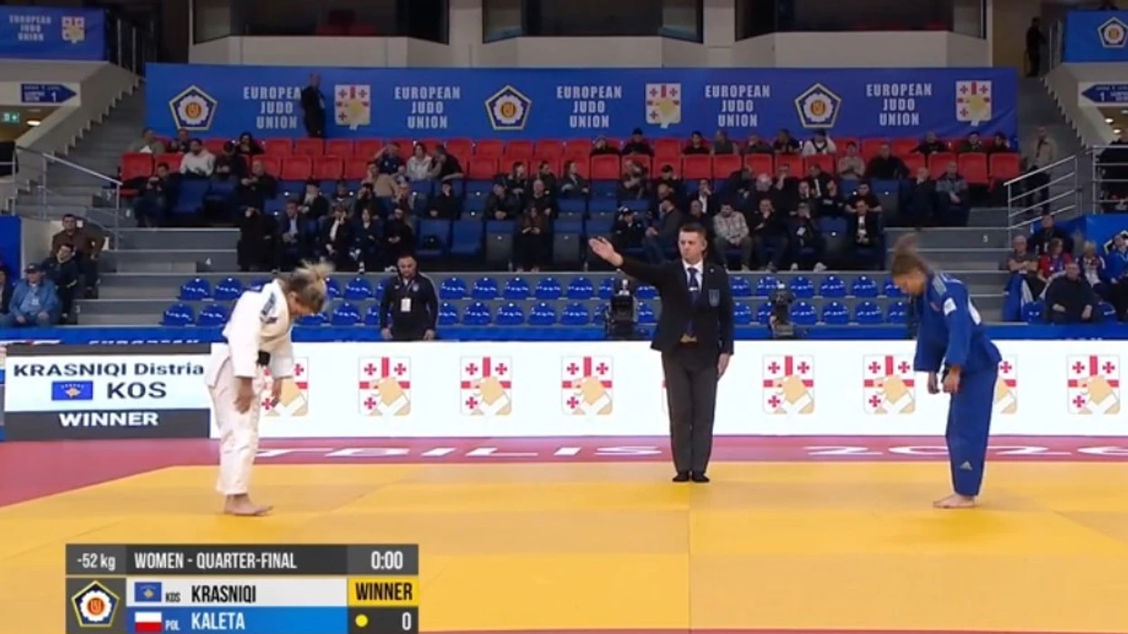 Distria Krasniqi kualifikohet në gjysmëfinale të Kampionatit Evropian