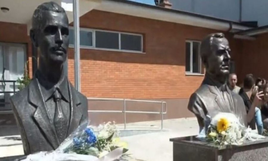 Zbulohen bustet e heronjve Metush Krasniqi dhe Sejdi Kryeziu në Roganë të Kamenicës