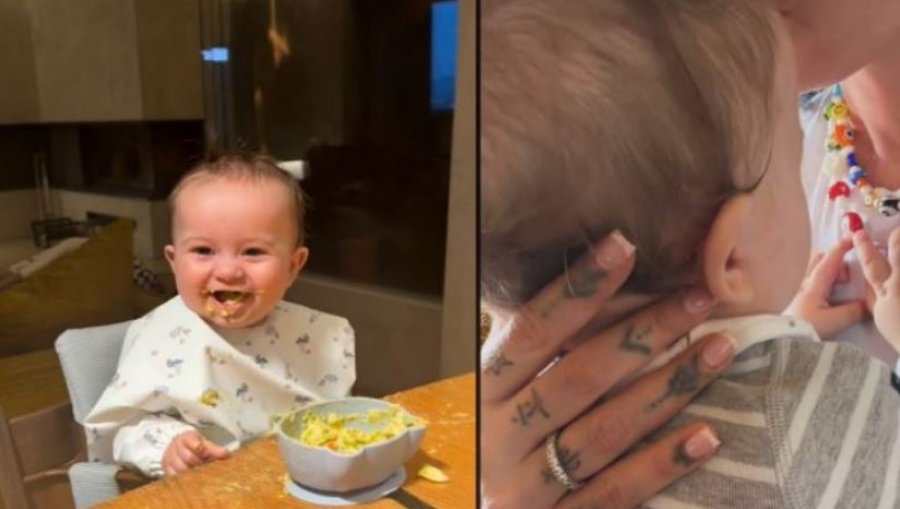 Dafina Zeqiri ndan momentet më të bukura me djalin e saj, Daskan