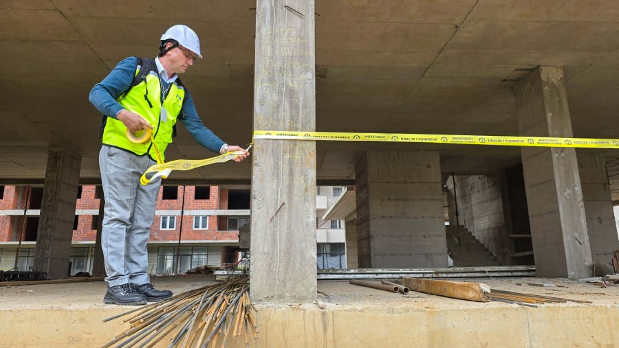 Për 48 orë Inspektorati i Punës ndaloi 16 punime nga 38 inspektime të bëra