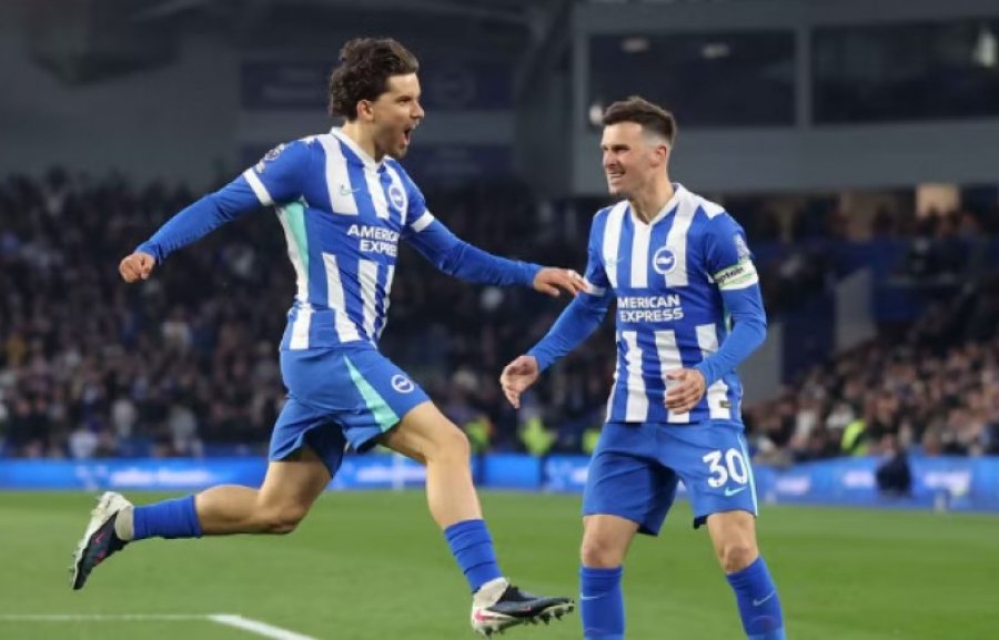 Chelsea mposhtet nga Brightoni dhe largohet nga zona evropiane