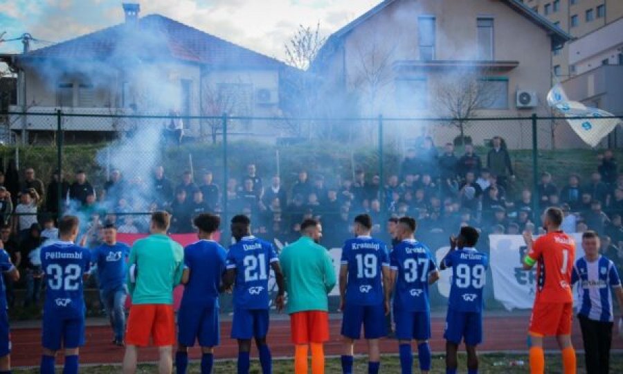 FFK-ja dënon Dritën me një mijë euro gjobë, pas incidenteve të tifozëve në ndeshjen ndaj Drenicës