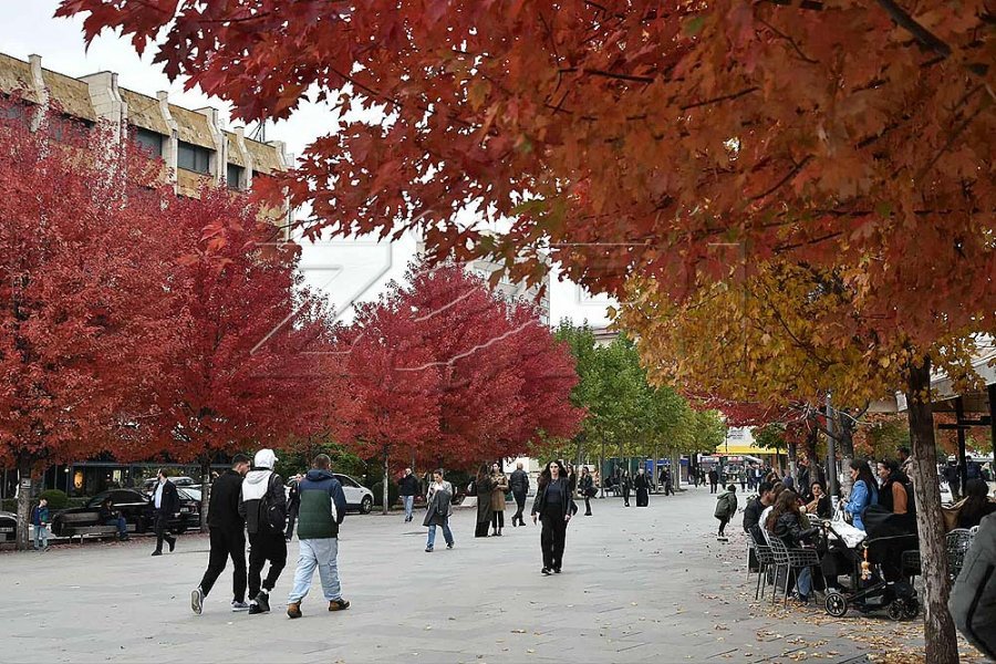 Mot me diell e vranësira të shpërndara