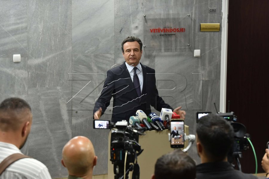 Kurti: Përgjegjësi për formimin e institucioneve, ka edhe opozita