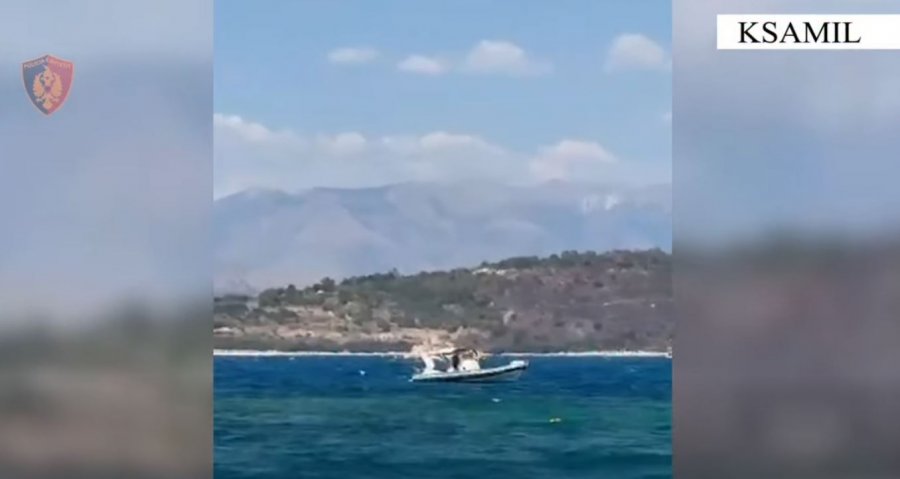 Rrezikoi pushuesit, shoferi i gomones gjobitet me mbi 5 mijë euro në Ksamil